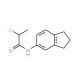 2-chloro-N-2,3-dihydro-1H-inden-5-ylpropanamide - chemical structure image