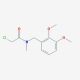 2-chloro-N-(2,3-dimethoxybenzyl)-N-methylacetamide - chemical structure image
