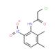 2-chloro-N-(2,3-dimethyl-6-nitrophenyl)acetamide - chemical structure image