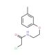 2-chloro-N-[2-(3-methylphenoxy)ethyl]acetamide (CAS 50911-71-2) - chemical structure image