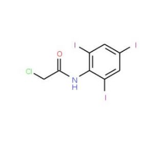 2-Chloro-N-(2,4,6-triiodo-phenyl)-acetamide - chemical structure image