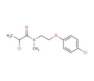 2-chloro-N-[2-(4-chlorophenoxy)ethyl]-N-methylpropanamide - chemical structure image