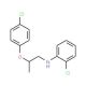 2-Chloro-N-[2-(4-chlorophenoxy)propyl]aniline - chemical structure image