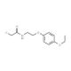 2-chloro-N-[2-(4-ethoxyphenoxy)ethyl]acetamide - chemical structure image