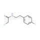 2-Chloro-N-[2-(4-fluoro-phenyl)-ethyl]-acetamide (CAS 380346-60-1) - chemical structure image