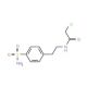 2-Chloro-N-[2-(4-sulfamoyl-phenyl)-ethyl]-acetamide - chemical structure image