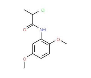 2-chloro-N-(2,5-dimethoxyphenyl)propanamide - chemical structure image