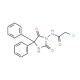 2-chloro-N-(2,5-dioxo-4,4-diphenylimidazolidin-1-yl)acetamide - chemical structure image