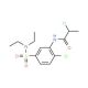 2-chloro-N-{2-chloro-5-[(diethylamino)sulfonyl]phenyl}propanamide - chemical structure image