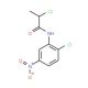 2-Chloro-N-(2-chloro-5-nitrophenyl)propanamide - chemical structure image