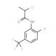 2-Chloro-N-[2-chloro-5-(trifluoromethyl)phenyl]-propanamide - chemical structure image