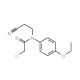 2-chloro-N-(2-cyanoethyl)-N-(4-ethoxyphenyl)acetamide - chemical structure image