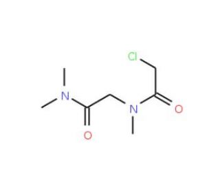 2-chloro-N-[2-(dimethylamino)-2-oxoethyl]-N-methylacetamide - chemical structure image