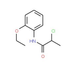 2-chloro-N-(2-ethoxyphenyl)propanamide - chemical structure image