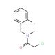 2-chloro-N-(2-fluorobenzyl)-N-methylacetamide - chemical structure image
