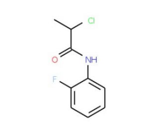 2-Chloro-N-(2-fluorophenyl)propanamide - chemical structure image