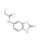 2-Chloro-N-(2-hydroxy-benzooxazol-6-yl)-acetamide - chemical structure image