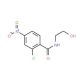2-chloro-N-(2-hydroxyethyl)-4-nitrobenzamide (CAS 522601-84-9) - chemical structure image