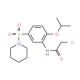 2-chloro-N-[2-isopropoxy-5-(piperidin-1-ylsulfonyl)phenyl]acetamide - chemical structure image