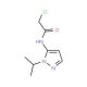 2-Chloro-N-(2-isopropyl-2H-pyrazol-3-yl)-acetamide - chemical structure image