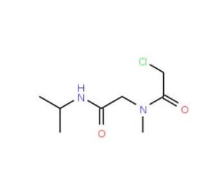 2-chloro-N-[2-(isopropylamino)-2-oxoethyl]-N-methylacetamide - chemical structure image