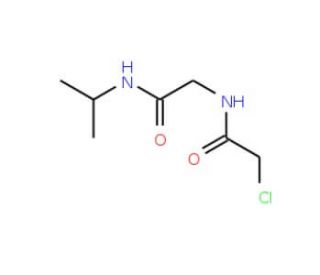2-chloro-N-[2-(isopropylamino)-2-oxoethyl]acetamide - chemical structure image