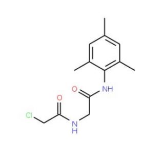 2-chloro-N-[2-(mesitylamino)-2-oxoethyl]acetamide - chemical structure image