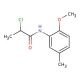 2-chloro-N-(2-methoxy-5-methylphenyl)propanamide - chemical structure image