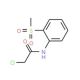 2-chloro-N-[2-(methylsulfonyl)phenyl]acetamide - chemical structure image
