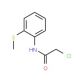 2-Chloro-N-[2-(methylthio)phenyl]acetamide - chemical structure image