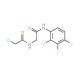 2-chloro-N-{2-oxo-2-[(2,3,4-trifluorophenyl)amino]ethyl}acetamide - chemical structure image