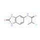 2-chloro-N-(2-oxo-2,3-dihydro-1H-benzimidazol-5-yl)propanamide - chemical structure image