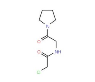 2-chloro-N-[2-oxo-2-(pyrrolidin-1-yl)ethyl]acetamide - chemical structure image