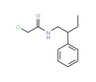 2-chloro-N-(2-phenylbutyl)acetamide - chemical structure image