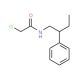 2-chloro-N-(2-phenylbutyl)acetamide - chemical structure image