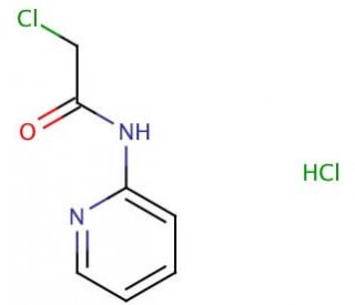 2-Chloro-N-2-pyridinyl-acetamide Hydrochloride - chemical structure image