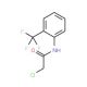 2-Chloro-N-[2-(trifluoromethyl)phenyl]acetamide (CAS 3792-04-9) - chemical structure image