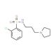 2-Chloro-N-[3-(1-pyrrolidinyl)propyl]-benzenesulfonamide - chemical structure image