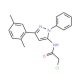 2-chloro-N-[3-(2,5-dimethylphenyl)-1-phenyl-1H-pyrazol-5-yl]acetamide - chemical structure image