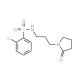 2-Chloro-N-[3-(2-oxo-1-pyrrolidinyl)propyl]-benzenesulfonamide - chemical structure image