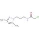 2-chloro-N-[3-(3,5-dimethyl-1H-pyrazol-1-yl)propyl]acetamide - chemical structure image