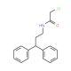 2-chloro-N-(3,3-diphenylpropyl)acetamide (CAS 137075-21-9) - chemical structure image