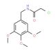 2-chloro-N-(3,4,5-trimethoxybenzyl)acetamide - chemical structure image