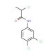 2-Chloro-N-(3,4-dichlorophenyl)propanamide - chemical structure image