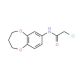2-Chloro-N-(3,4-dihydro-2H-benzo[b][1,4]dioxepin-7-yl)-acetamide - chemical structure image