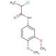2-chloro-N-(3,4-dimethoxyphenyl)propanamide - chemical structure image