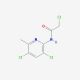 2-Chloro-N-(3,5-dichloro-6-methyl-pyridin-2-yl)-acetamide - chemical structure image