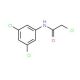 2-Chloro-N-(3,5-dichlorophenyl)acetamide (CAS 33560-48-4) - chemical structure image