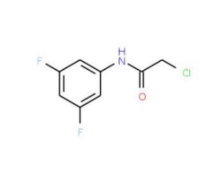 2-chloro-N-(3,5-difluorophenyl)acetamide - chemical structure image