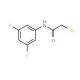 2-chloro-N-(3,5-difluorophenyl)acetamide - chemical structure image